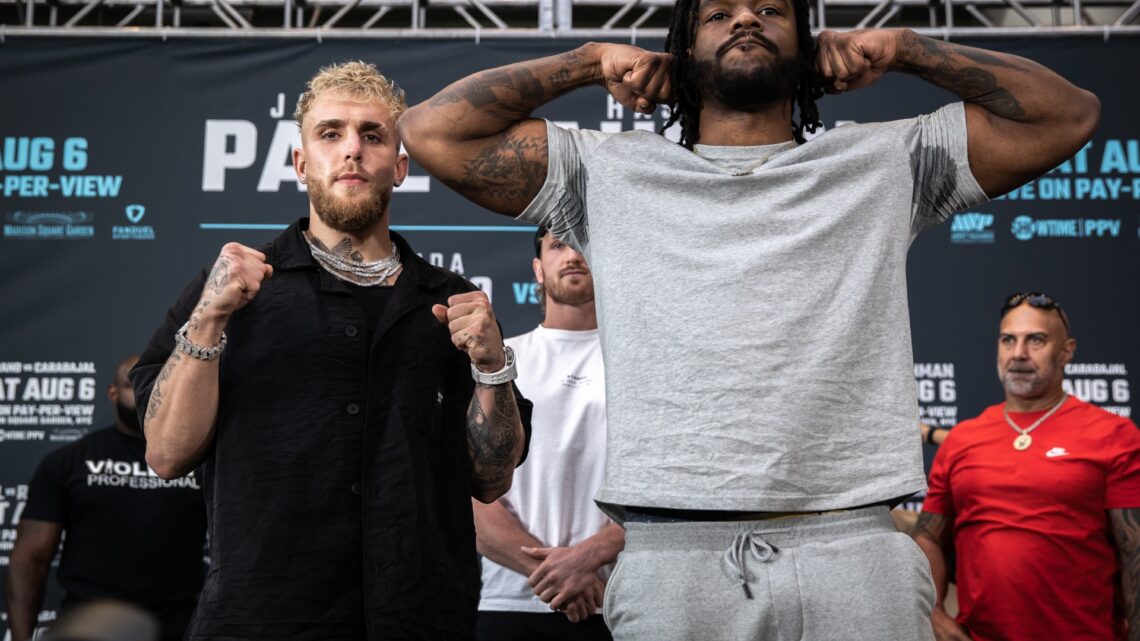 Hasim Rahman Jr reveals Jake Paul’s ‘biggest mistake’ ahead of fight and claims he went 50% against YouTuber in sparring