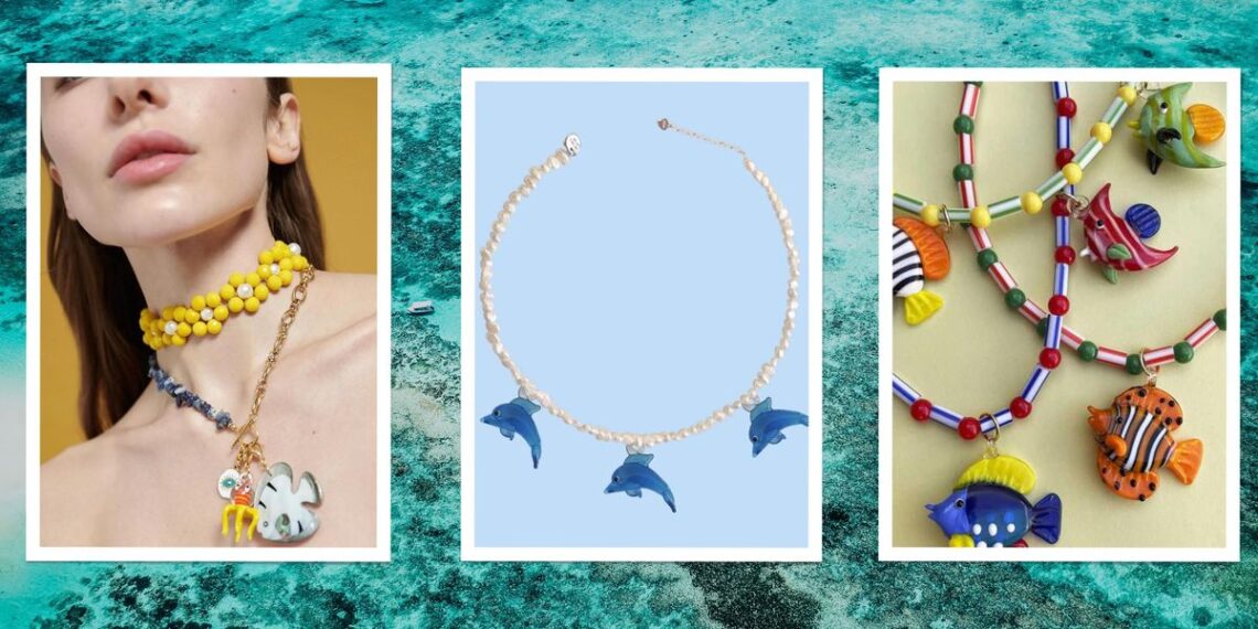 Las joyas marinas que triunfan este verano tienen forma animal