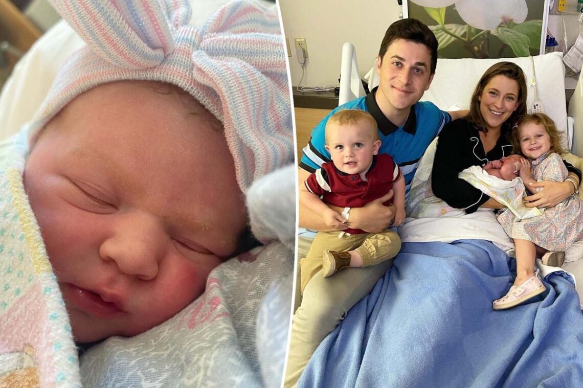 David Henrie’s wife, Maria Cahill, gives birth, welcomes their third baby