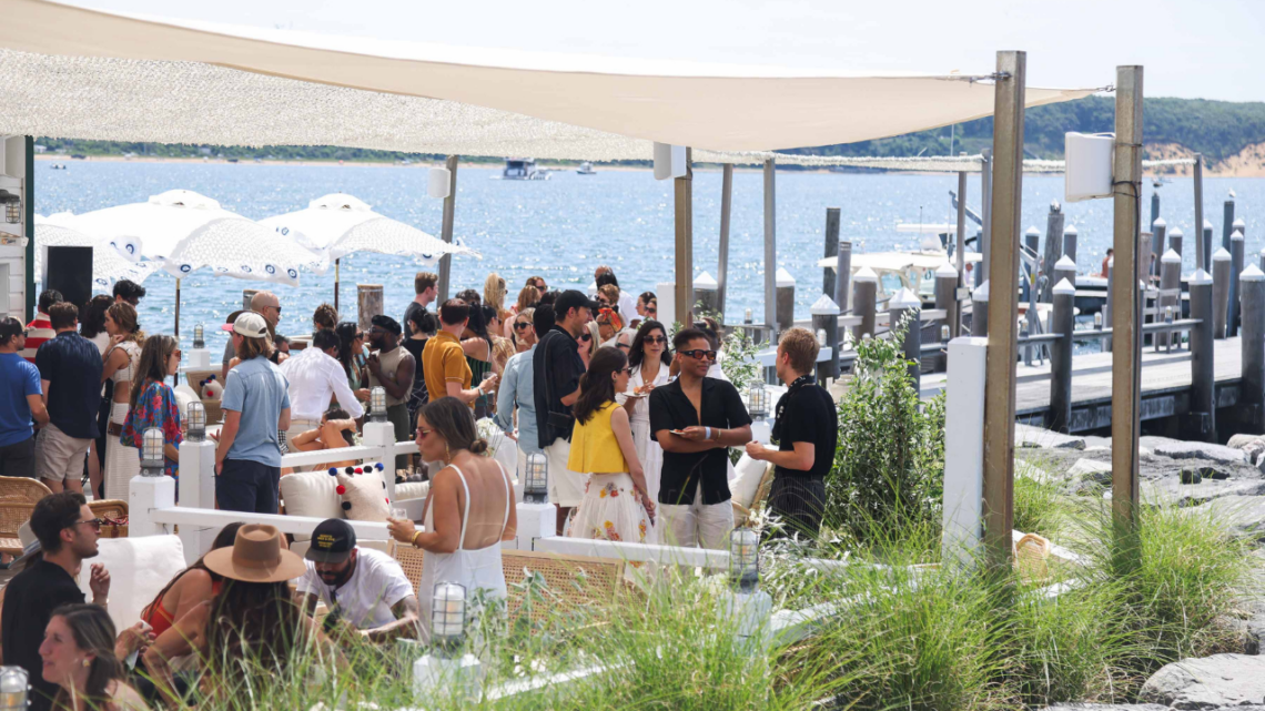 Christian Louboutin Brought the Mediterranean to Montauk to Celebrate the Greekaba Capsule Collection