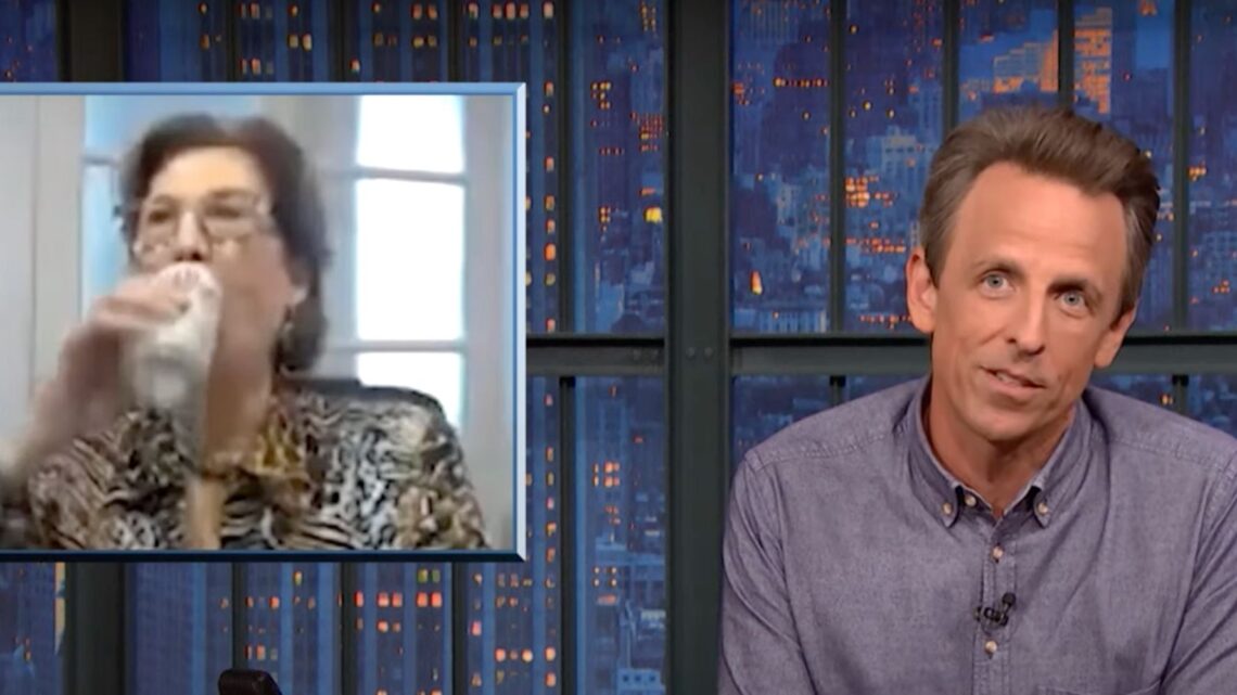 Seth Meyers Can’t Get Over 1 Weird Element Of Sidney Powell’s Jan. 6 Testimony