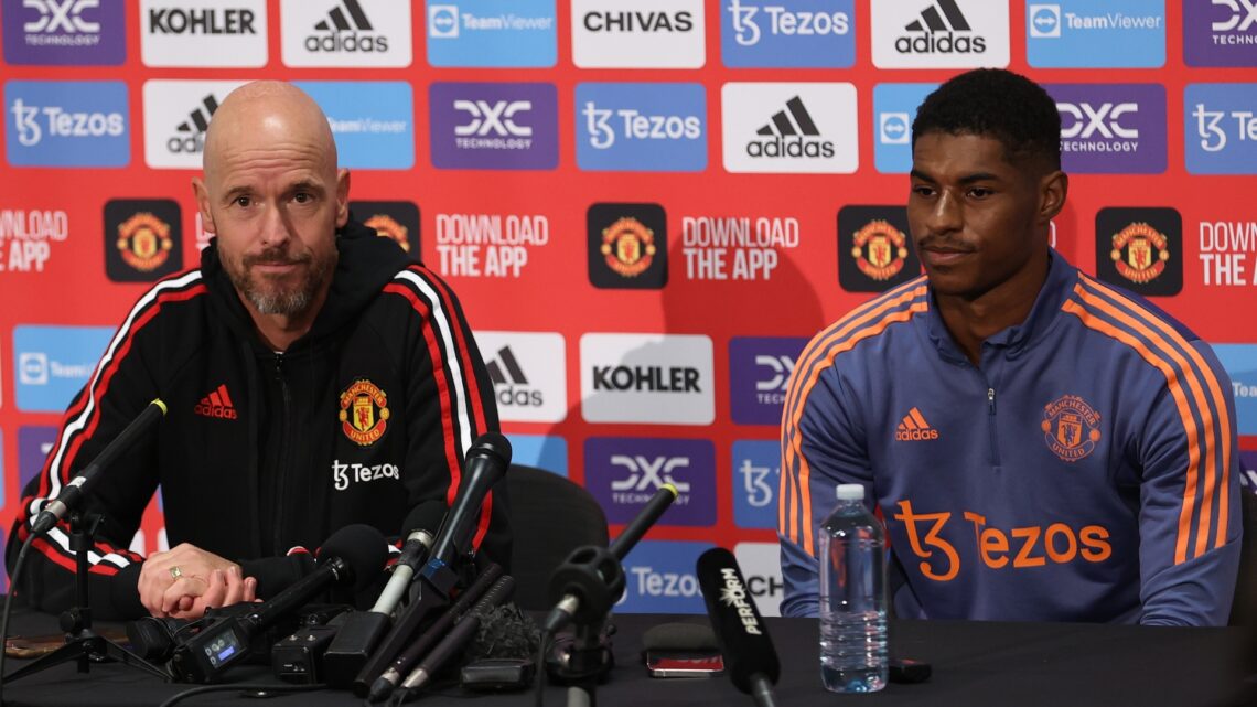 Marcus Rashford reveals advice from Erik ten Hag that’s rejuvenated Man Utd star and fellow forwards Martial and Sancho
