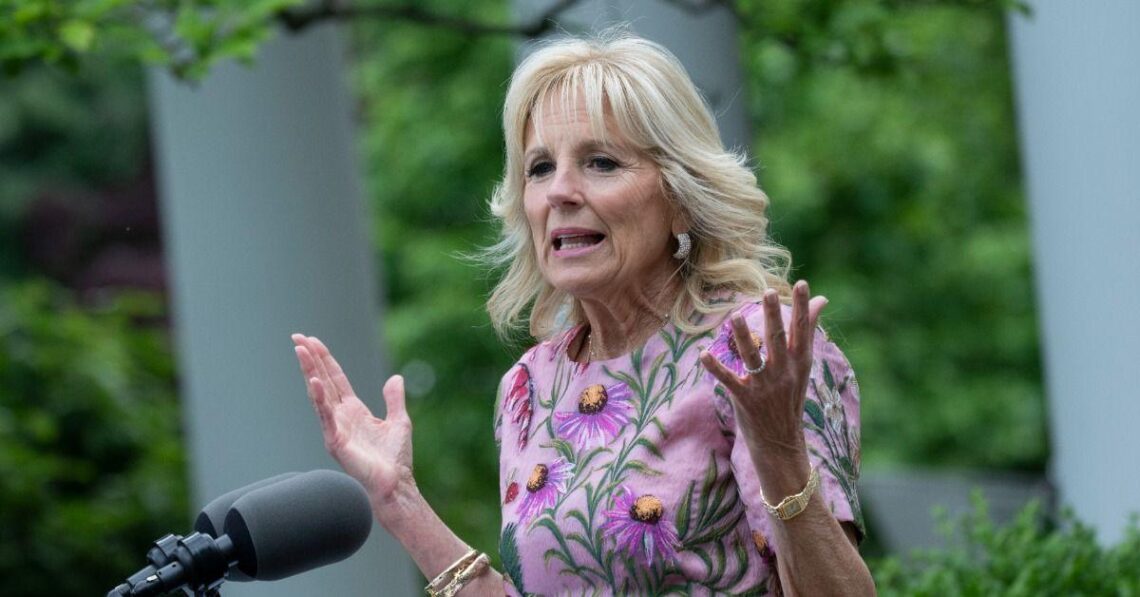 Jill Biden Stands Her Ground Against Fuming Heckler