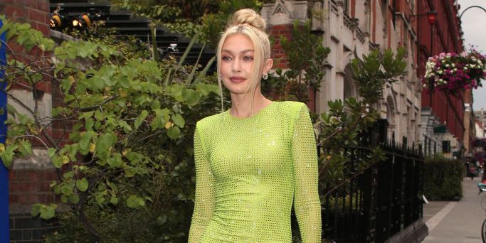 Gigi Hadid Is a Modern-Day Fairy in a Sparkling Green Gown