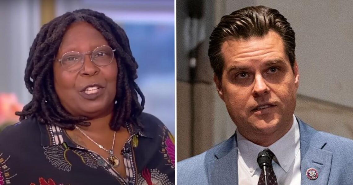 ‘The View’ Host Whoopi Goldberg TRASHES Matt Gaetz For His Remarks On Abortion Activists