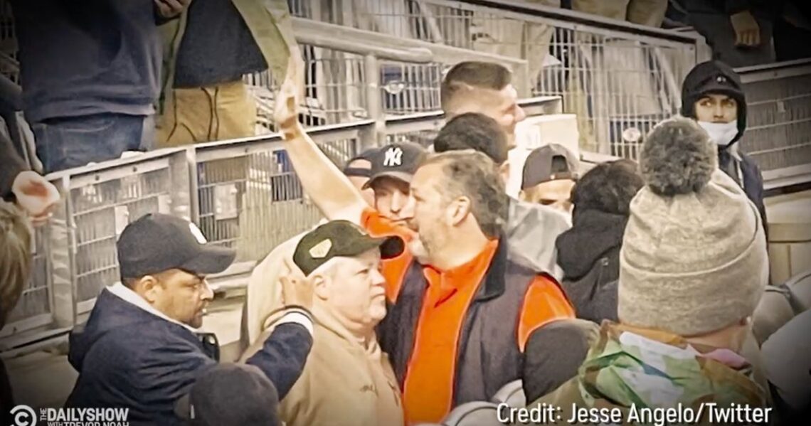 ‘The Daily Show’ Brutally Mocks Sen. Ted Cruz For Getting Booed By Yankees Fans