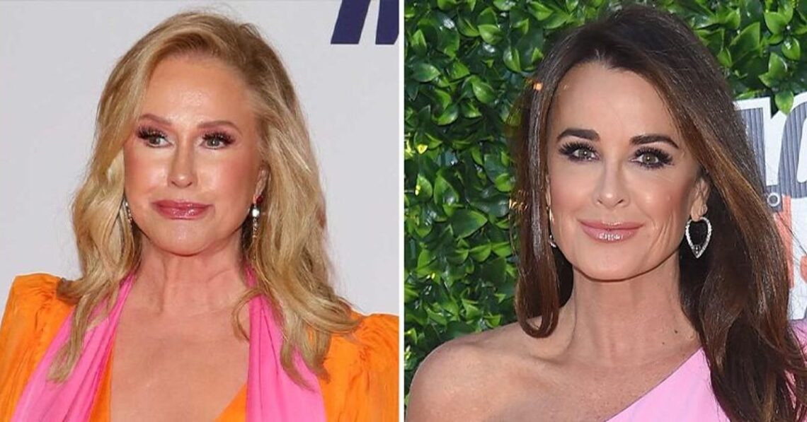 Kathy Hilton Poses With Kyle Richards’ Daughters As Feud Between The Sisters Appears To Die Down