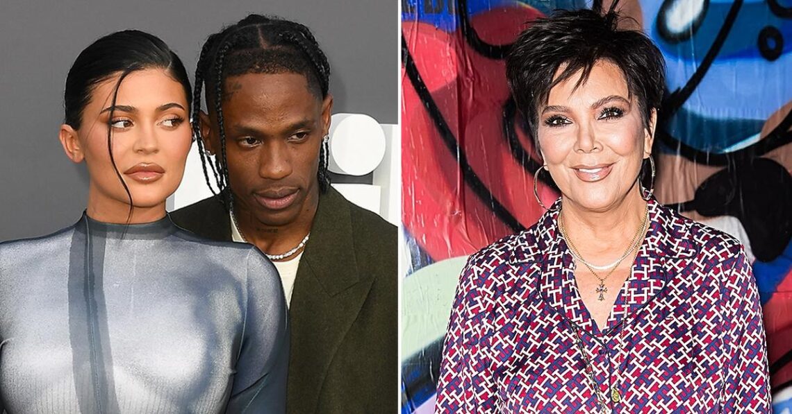 ‘She Demanded Kylie Choose Her’: Kris Jenner & Travis Scott At War Over Baby #2 Months Before Cheating Rumors