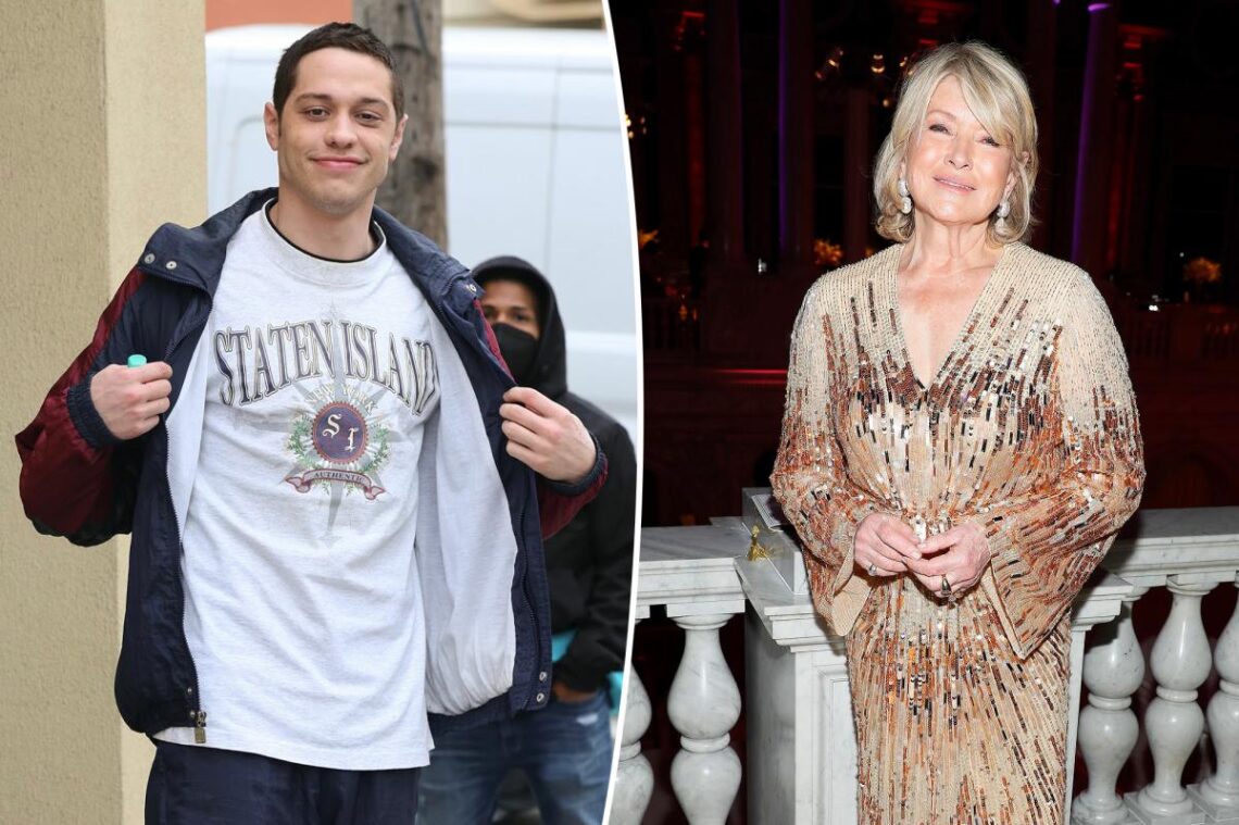 Martha Stewart would go on a date with Pete Davidson: ‘He’s sort of cute’