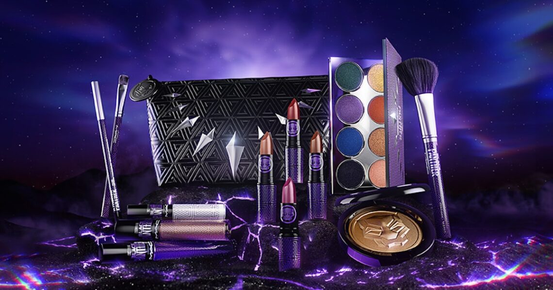 MAC Cosmetics And Marvel Teamed Up For A Supercharged Black Panther Makeup Collection