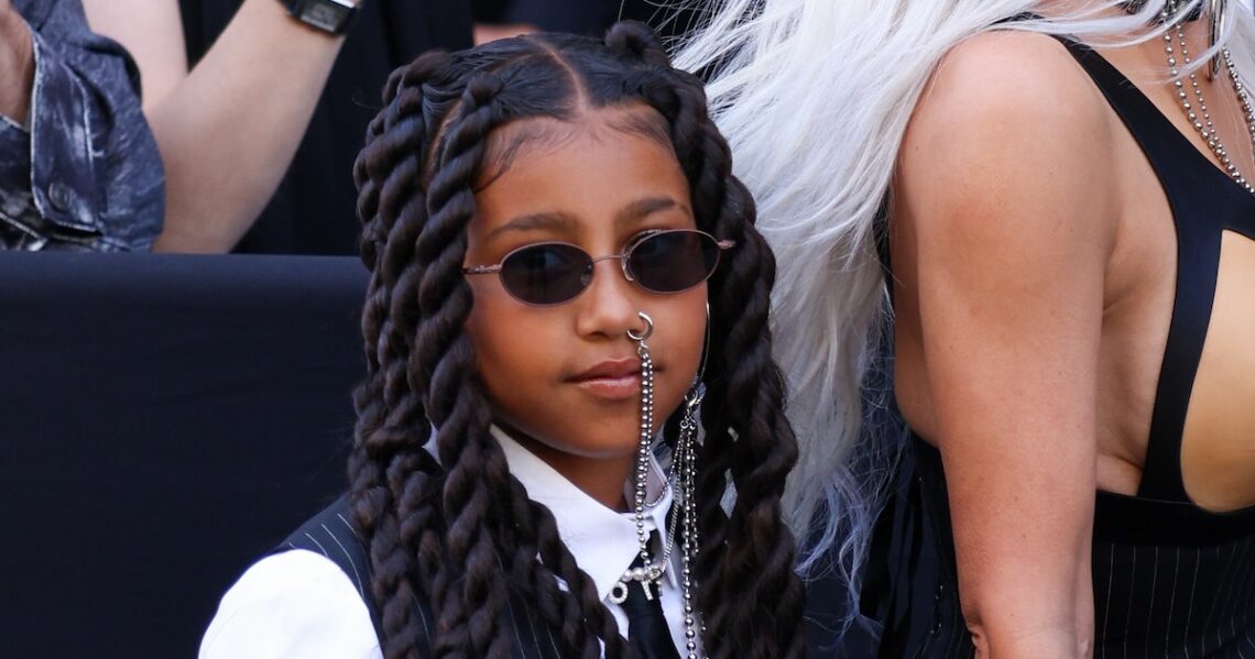 North West Dressed As Aaliyah For Halloween