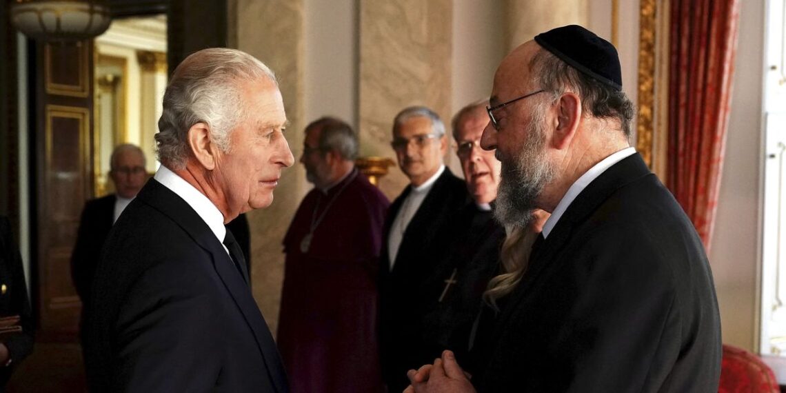 Britain’s Chief Rabbi Will Stay at Clarence House the Night Before King Charles’s Coronation