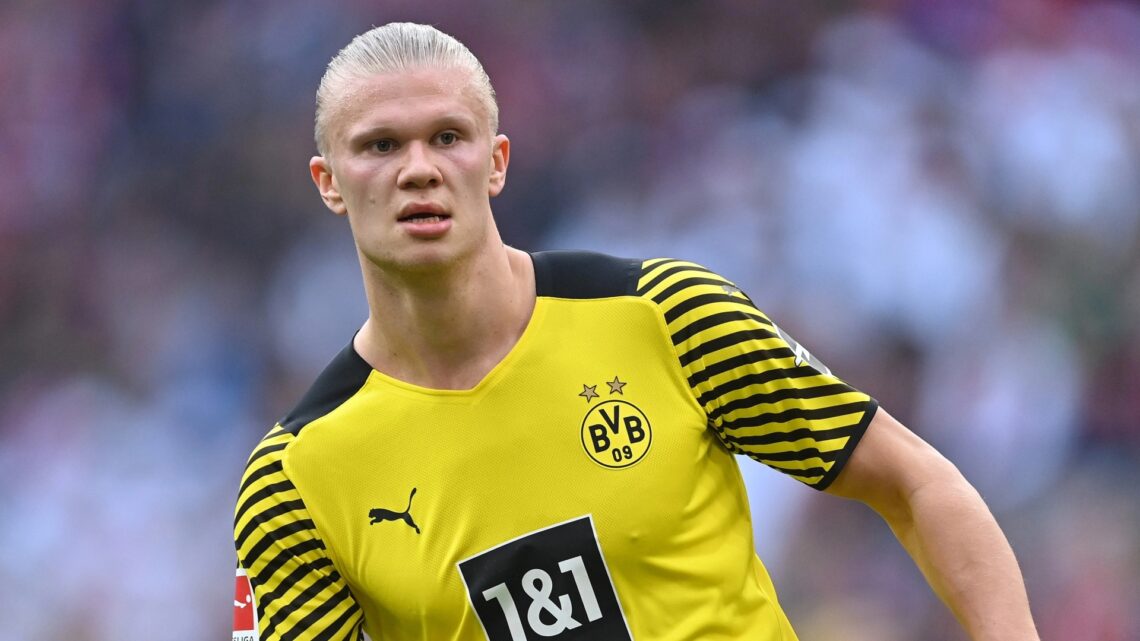 Erling Haaland posed in Arsenal kit as a kid as Gunners fans joked ‘he’s coming home’ before £51m Man City transfer