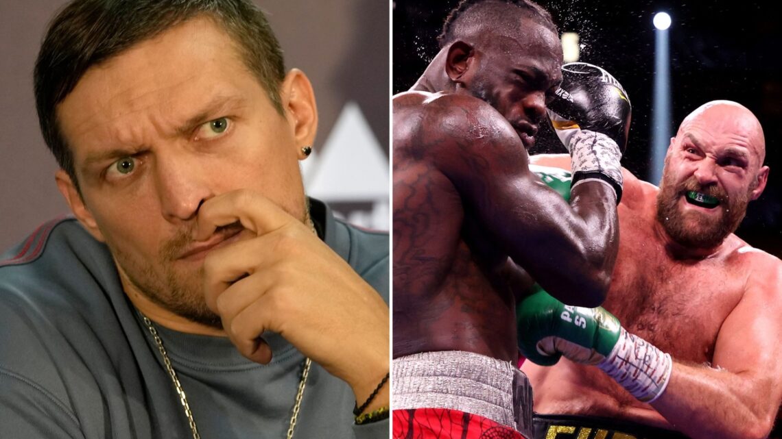 Oleksandr Usyk warned ‘there’s no telling’ what Tyson Fury will do as Ukrainian hero urged to fight Deontay Wilder next
