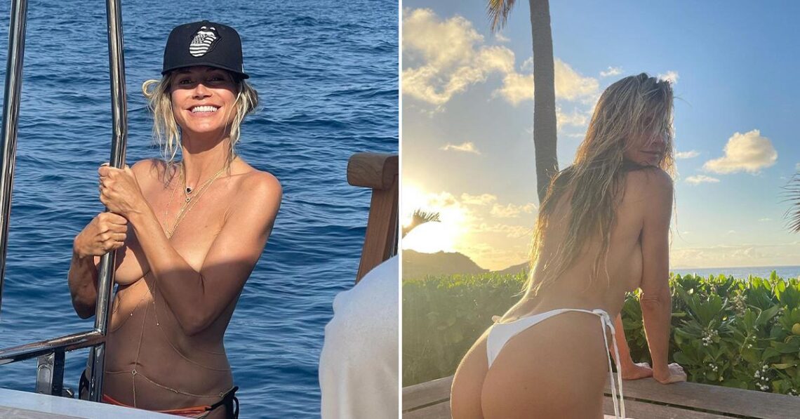 Hot For Heidi Klum! All Of The Times The Model Has Posed Nude — Pics