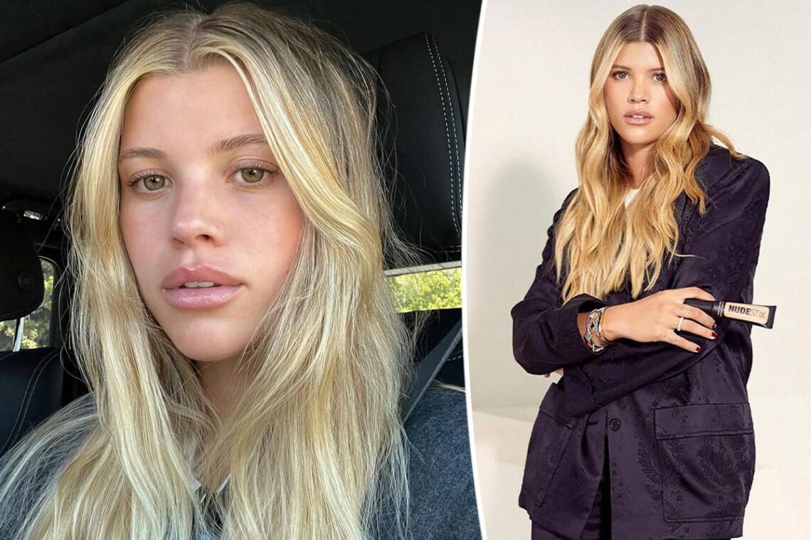 Sofia Richie talks beauty tips from her dad and sharing skincare with her fiancé
