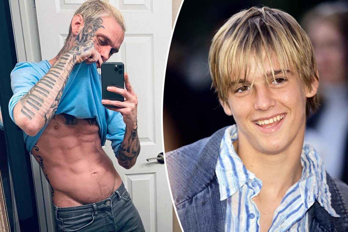 Aaron Carter’s descent from teen idol to soft porn star