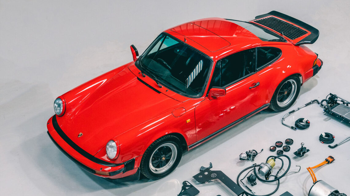 Inside the startup converting classic cars like Porches & Land Rovers into all-electric vehicles on three continents