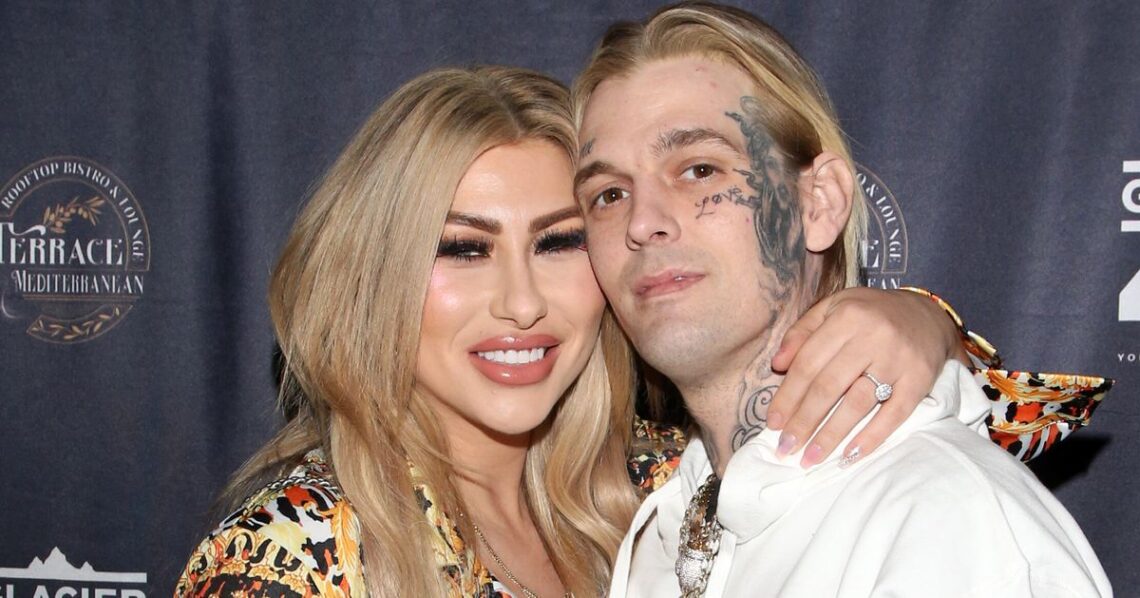 Aaron Carter’s Fiancée Tears Up On TikTok Following His Sudden Death