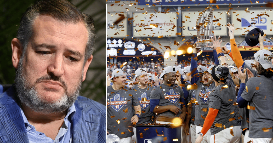 Ted Cruz Booed Loudly As Others Flip Off Politician At World Series Championship Parade