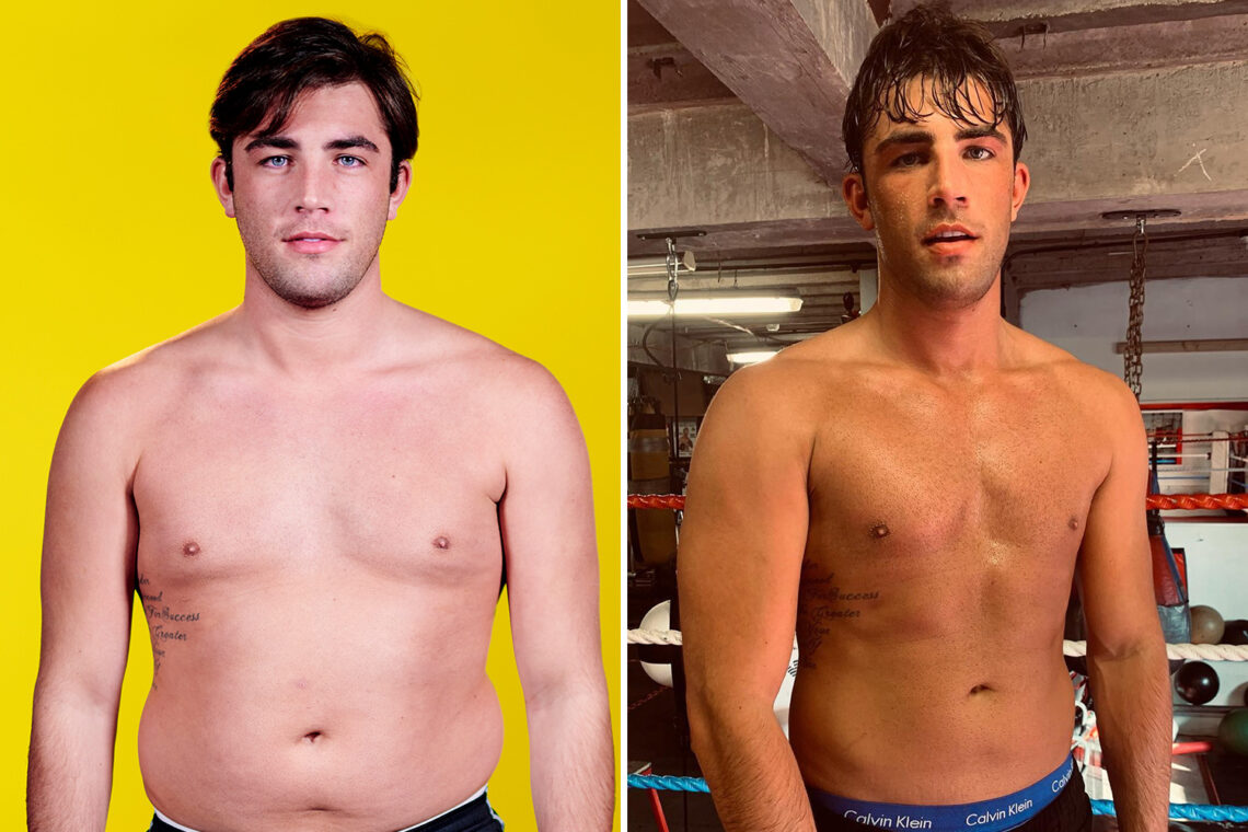 Jack Fincham’s incredible body transformation as Love Island winner prepares for first boxing match vs Anthony Taylor