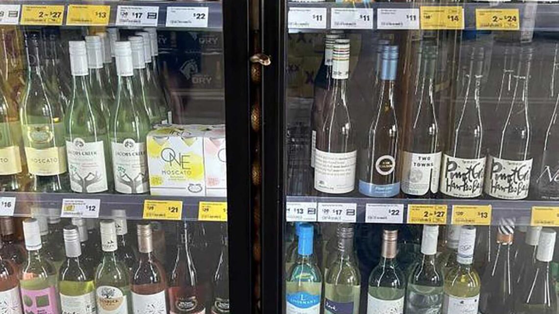 Terrifying pic shows venomous snake hiding in fridge at wine shop – can you spot it?