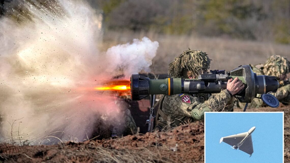 Russia bought killer drones from Iran using £123m in cash and plundered Western weapons including British missile