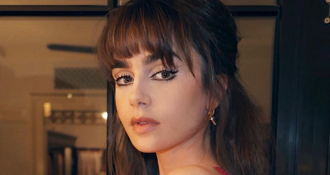 Emily Cooper Would Definitely Approve of Lily Collins’ Wedding Guest Look