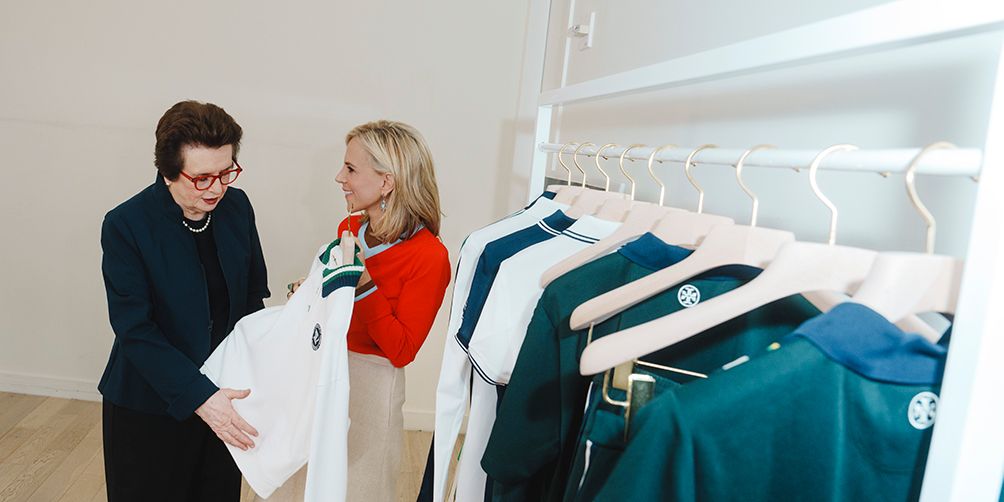 Shop Tory Burch’s Exclusive Billie Jean King Cup Capsule