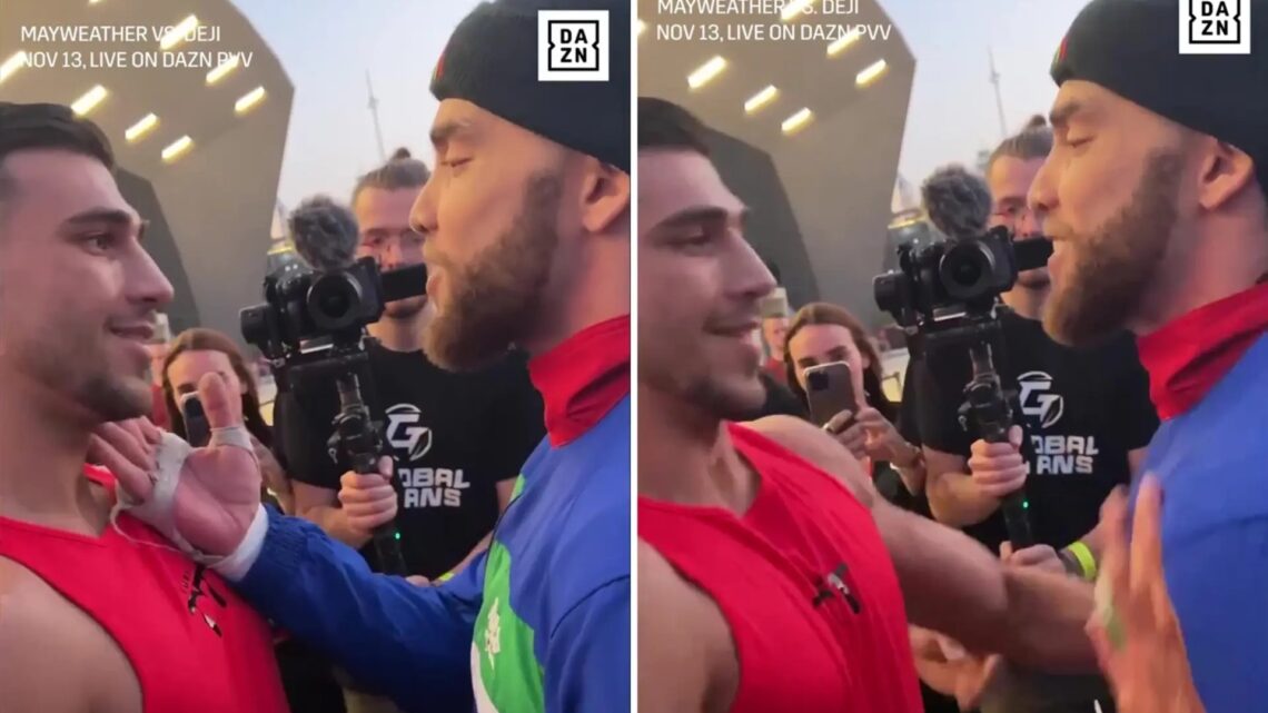 ‘You’re nervous already’ – Tommy Fury forgets fight date for Paul Bamba bout and is taunted by rival