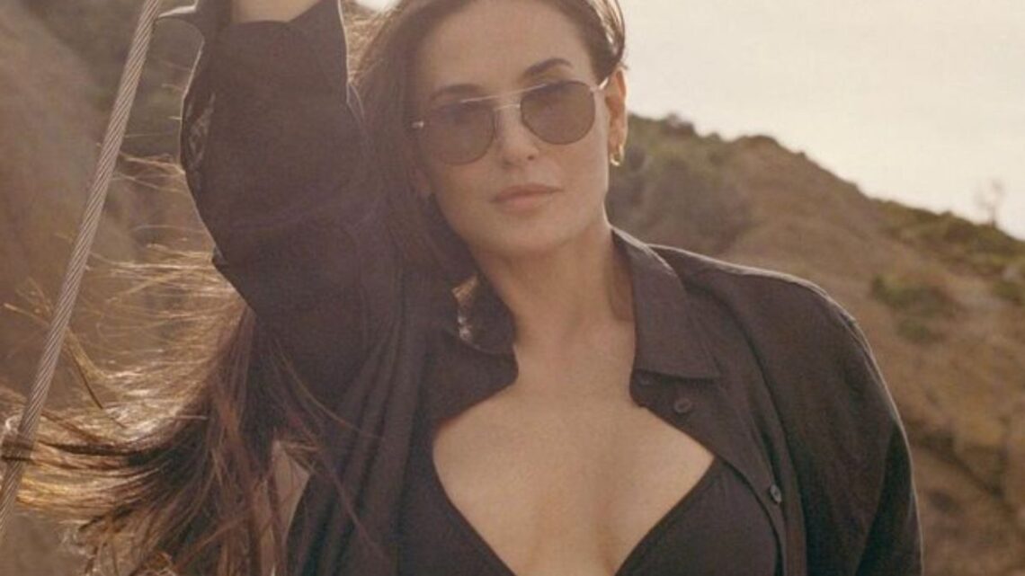 Demi Moore Wanted to Challenge the Idea That Women “Become Less Desirable as We Get Older” With Her New Swimwear Line
