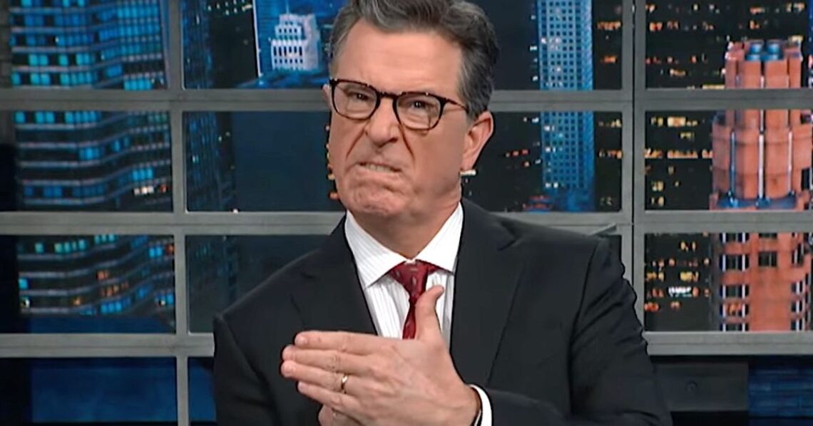 Stephen Colbert Offers Crude ‘Single Digit’ To GOP After Trump Midterm Letdown
