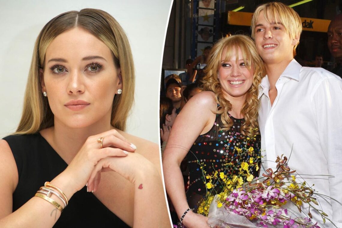 Hilary Duff slams ‘disgusting’ publisher of late ex Aaron Carter’s unfinished memoir