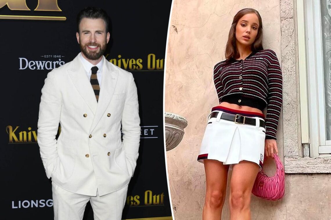 Chris Evans, 41, has been dating actress Alba Baptista, 25, ‘for over a year’: report