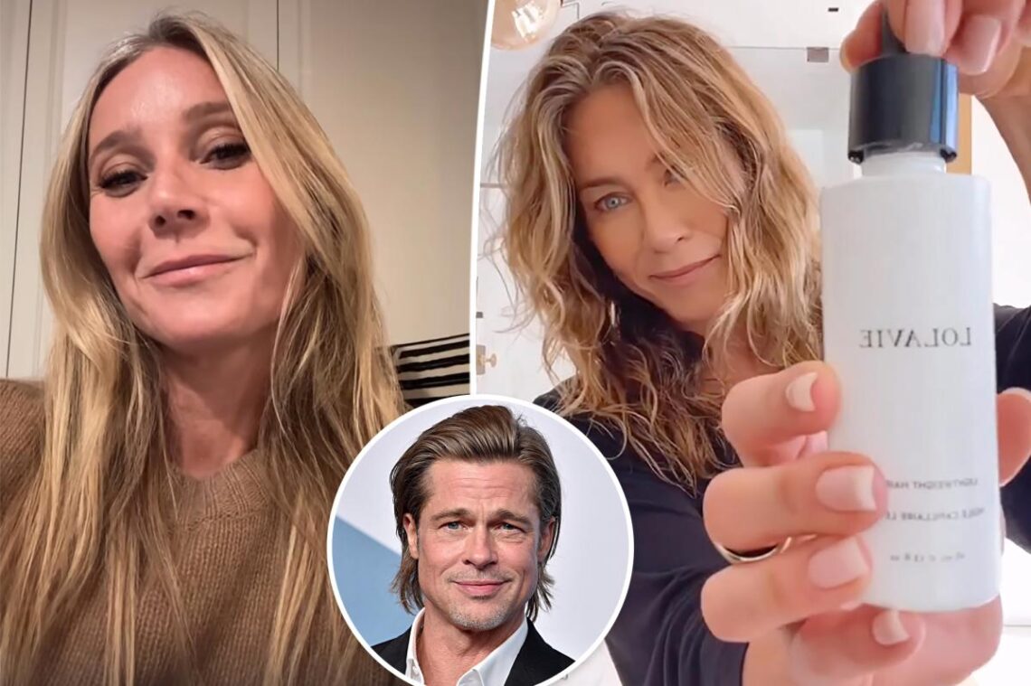 Gwyneth Paltrow loves fellow Brad Pitt ex Jennifer Aniston’s haircare line