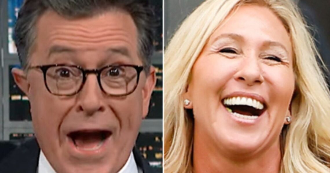 Stephen Colbert Drops Brutal F-Bomb Over Rep. Marjorie Taylor Green