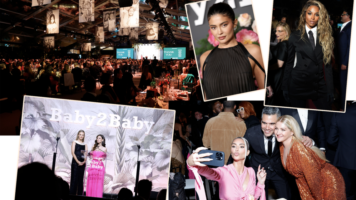 Kim Kardashian Honored at Glitzy Baby2Baby Gala