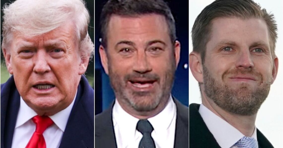 Jimmy Kimmel Flushes Trump With Scathing Toilet Humor About Eric