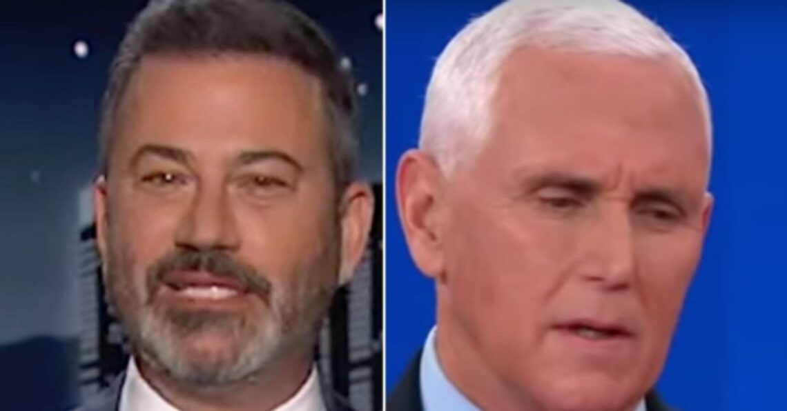 Jimmy Kimmel Thinks He’s Finally Figured Out What’s Wrong With Mike Pence