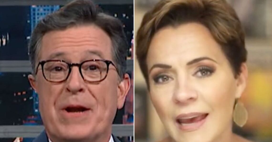 Stephen Colbert Gets Petty With A Perfect Takedown Of Kari Lake’s Latest Claim