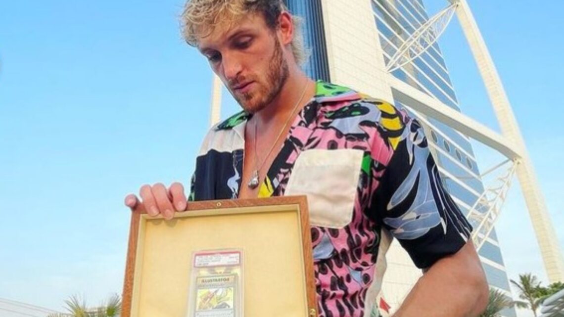 How much is Logan Paul’s Pokemon card collection worth?
