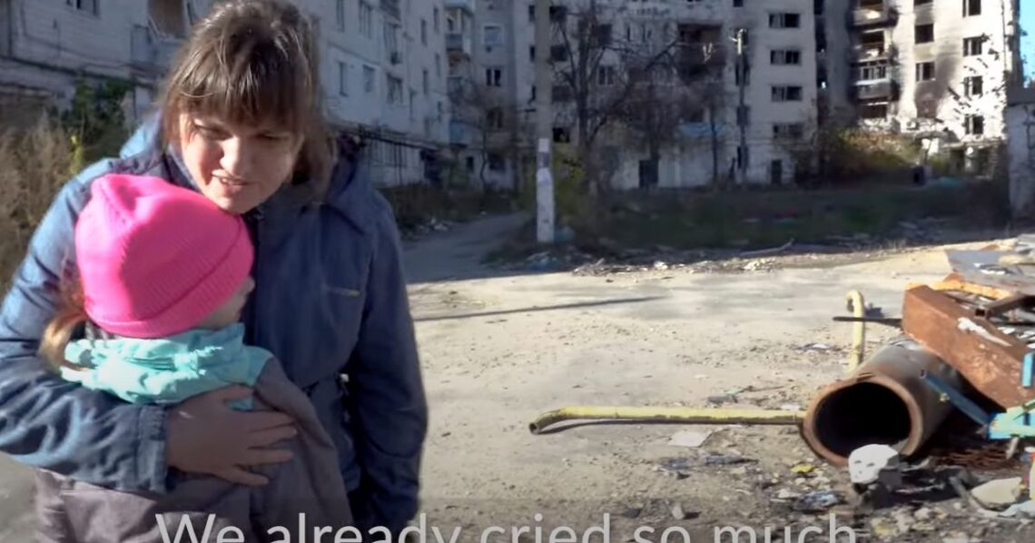Banksy Releases Video In Ukraine With A Heartbreaking Mother-Daughter Moment