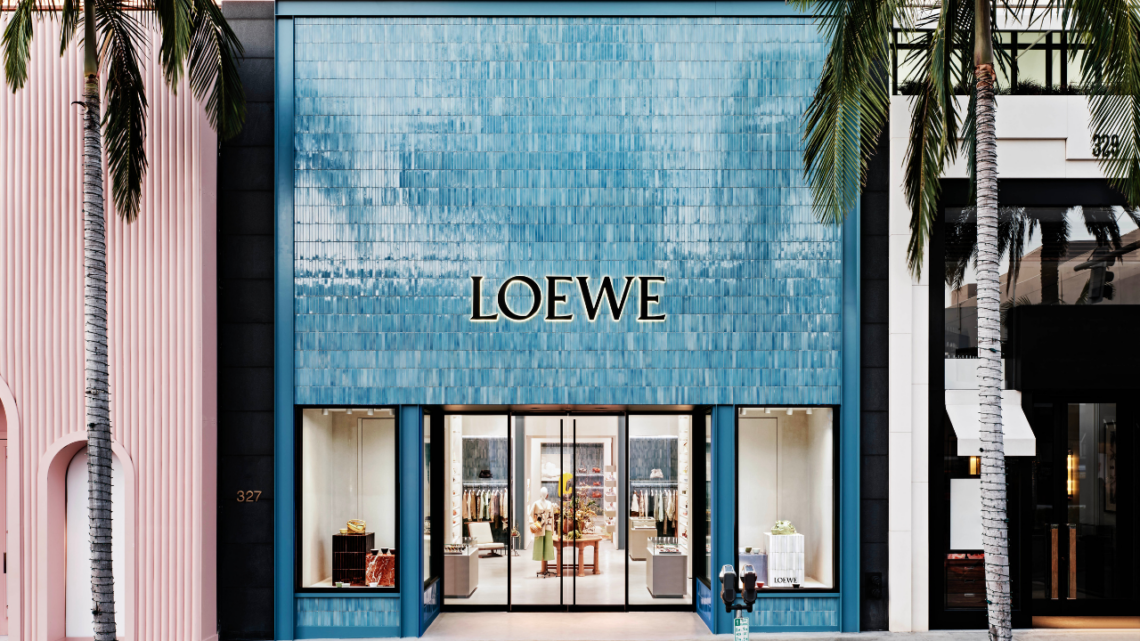 LOEWE Lands in L.A. with a Colorful New Store