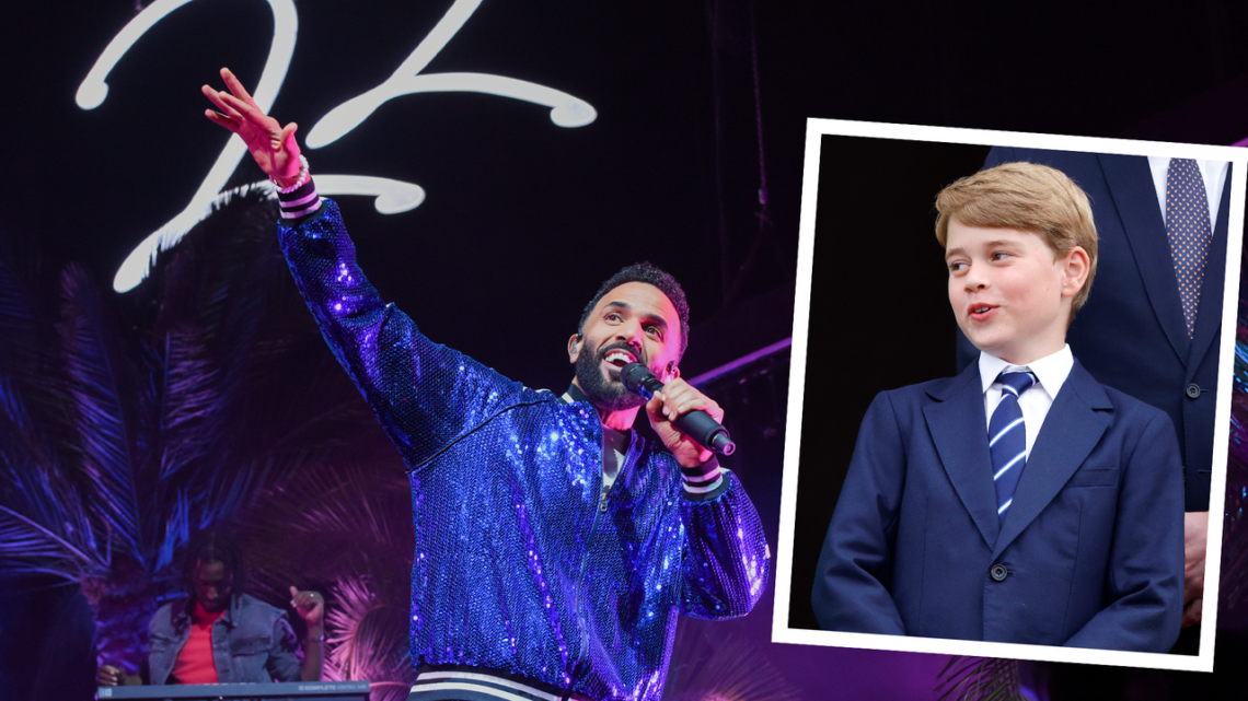 Prince George Loved Craig David’s Blue Sequined Tracksuit at the Platinum Jubilee