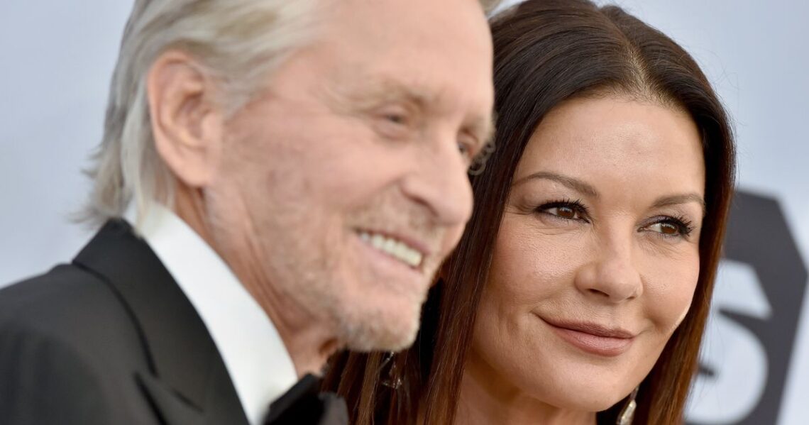 Michael Douglas Posts Cute Throwback Pics On 22nd Anniversary With Catherine Zeta-Jones