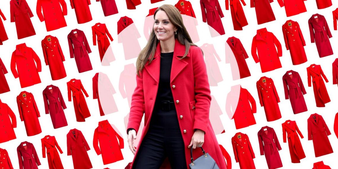 Kate Middleton’s Favorite Red Wool Coats: Shop Similar