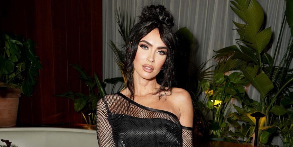 Megan Fox Wears a Lingerie-Style Twist on the Naked Dress