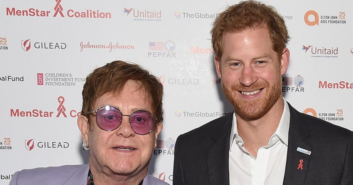 Prince Harry Sends Elton John Heartfelt Message About Friendship With ‘Mum’ Diana