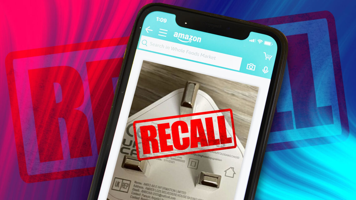 Urgent recall issued for iPhone charger over ‘serious risk of electric shock and fire’
