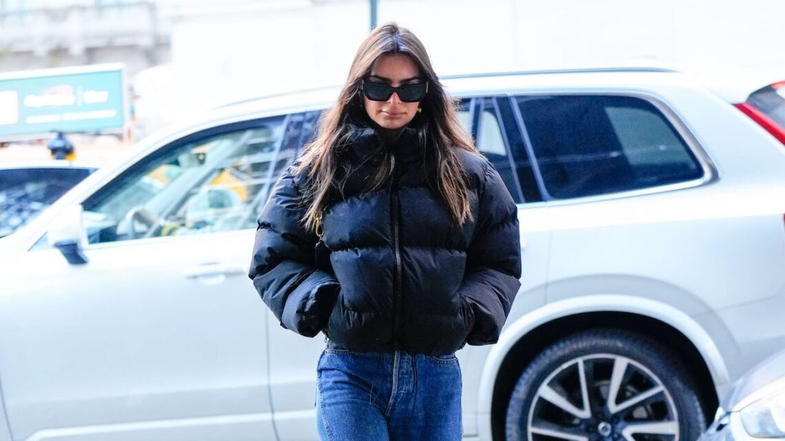 Emily Ratajkowski Kicks Off Puffer Season with the Perfect Cold Weather ‘Fit